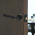 Knurled Lever on Rose Handles - 150mm - Matt Black - tradefit - 7