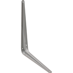 London Shelf Bracket 300 x 250mm Silver - tradefit - 1