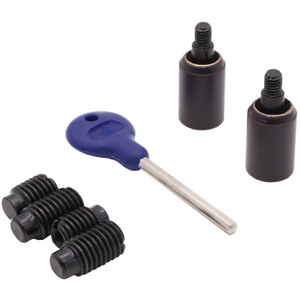 Locking Security Sash Window Stop Set - Pack of 2 with Key - Matt Bronze - tradefit - Featured Image
