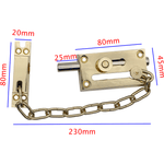 Brass Door Chain Bolt - tradefit - 2