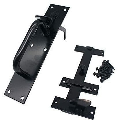Medium Suffolk Latch - 205 x 45mm - Black - tradefit - Featured Image