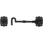 Merriway® BH01581 Cabin Eye Hooks, 150mm (6 inch) - Black Antique - tradefit - 1