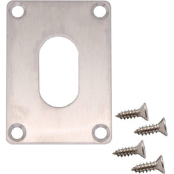 Repair Escutcheon Large Screw Fixed - SUS304 - Oval - 65x47x1.2mm - Satin Stainless - tradefit