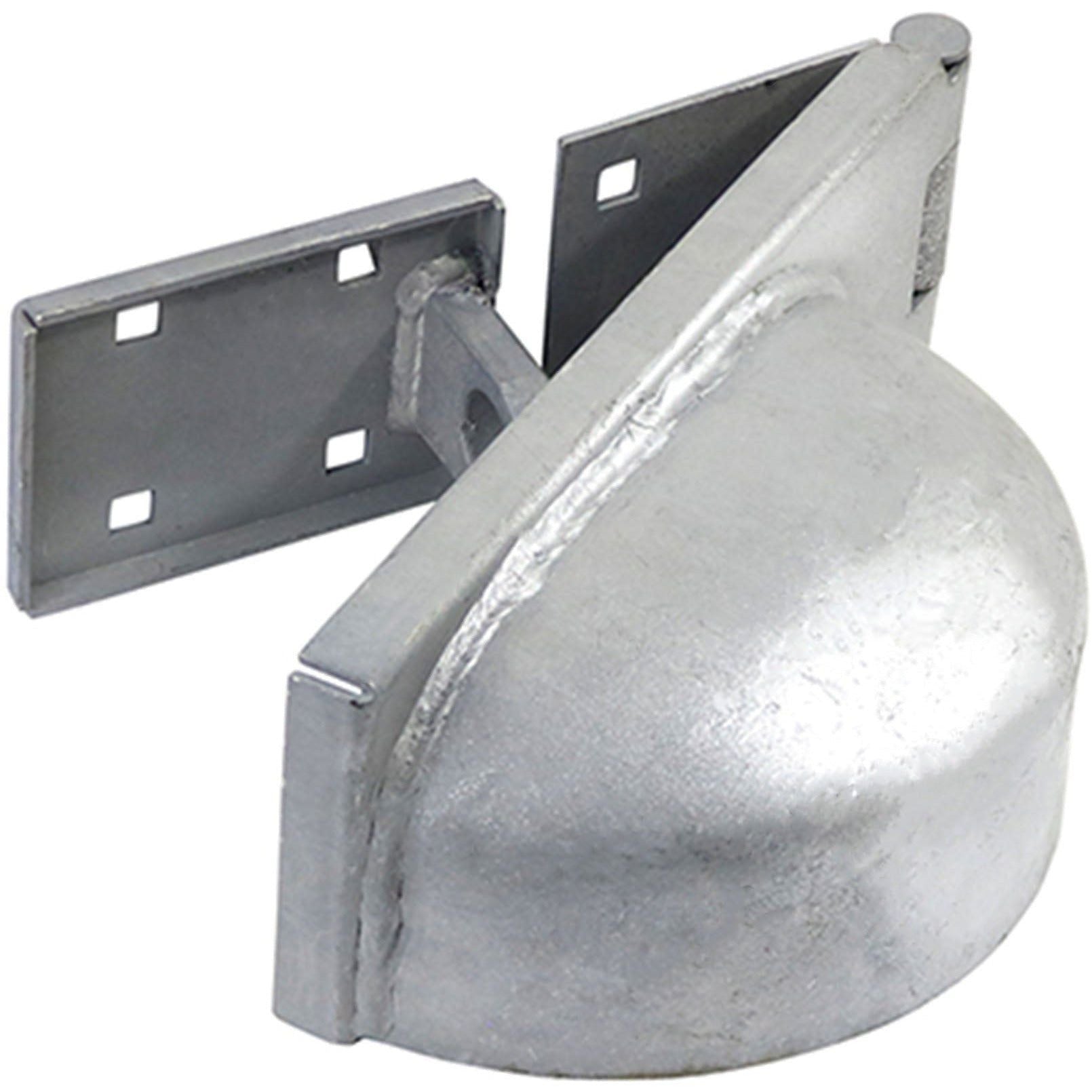 Heavy Hasp & Staple With Padlock Protection - Galvanised - Right Hand ...