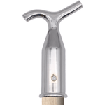 Traditional Sash Pole Hooks for Windows & Blinds - 110mm - Polished Chrome - tradefit - 1