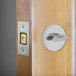 4 inch/101mm Tubular Bathroom Deadbolt Kit - 82mm Backset - Polished Stainless - tradefit - 6