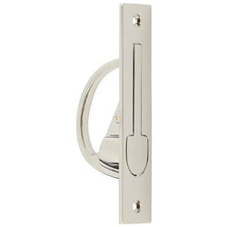 Sliding Door Edge Pull - Polished Nickel - tradefit