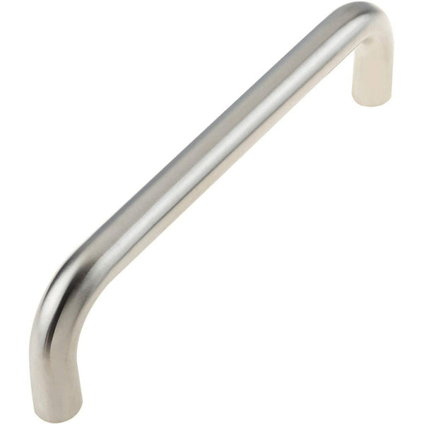 Bolt Fix Pull Handle - 225mm x 19mm - Satin Stainless Steel - tradefit - Featured Image