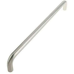 Bolt Fix Pull Handle - 425mm x 22mm - Satin Stainless Steel - tradefit