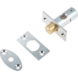 Concealed Door Security Rack Bolts Pack of 1 (no keys) - 33mm - Polished Chrome - tradefit