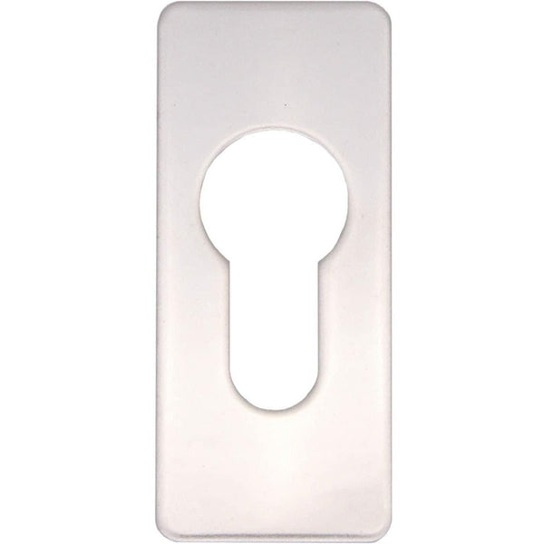 Repair Escutcheon Key Hole Cover Plate Euro Profile Self Adhesive Fix - Polished Stainless Steel - 28mm - tradefit - Featured Image