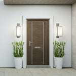 Letterplate Draught Proof - 250mm - Silver Frame Stainless Steel Flap - tradefit - 3