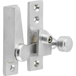 Beehive Lockable Sash Window Fastener - Satin Chrome - tradefit