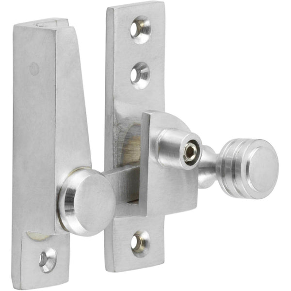 Beehive Lockable Sash Window Fastener - Satin Chrome - tradefit - Featured Image