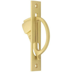 Sliding Door Edge Pull - Satin Brass - tradefit