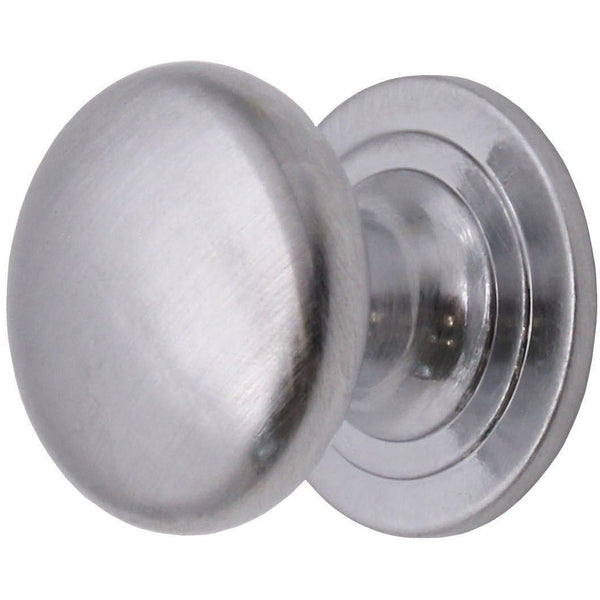 Victorian Cupboard Knob - 38mm - Satin Chrome - tradefit - Featured Image
