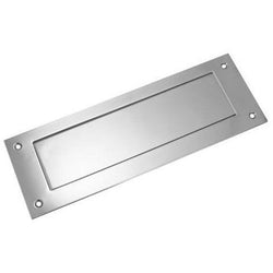 Stainless Internal Letter Plate - 330x110mm - Polished Stainless Steel - tradefit