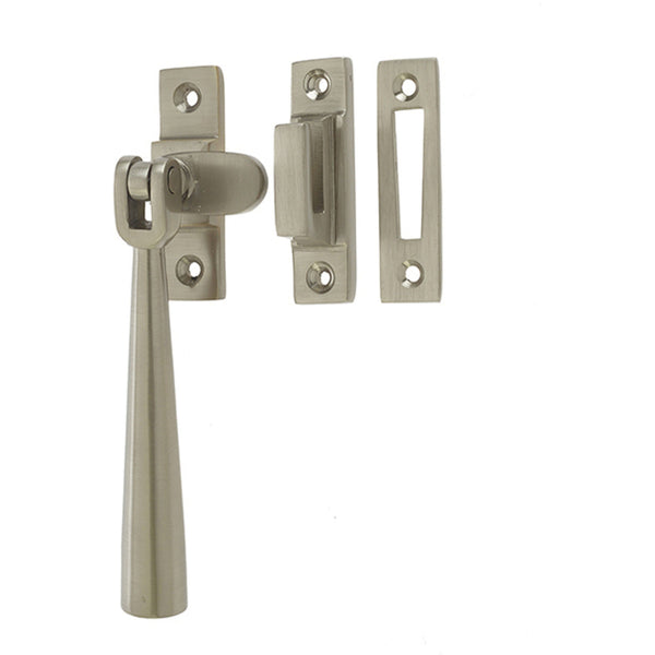 Contemporary Casement Fastener - 115mm - Satin Nickel - tradefit - Featured Image