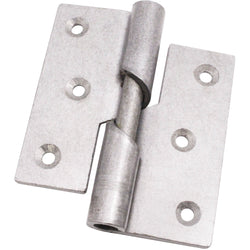 Rising Hinges 3" Steel - Right Hung Open Away - 76x70x2.5mm - Self Colour - Pair - EXCLUDING Screws - tradefit