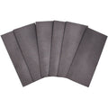Intumescent Hinge Pads - Graphite - Pack of 6 - 102 x 44 x 0.8mm - Suit 102 x 102mm Hinge