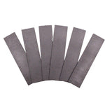 Intumescent Hinge Pads - Graphite - Pack of 6 - 76 x 18 x 0.8mm - Suit 76 x 52mm Hinge - tradefit - 1