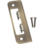Strike Plate Adjustable Keep for Mortice Locks 120mm - Antique Brass - tradefit - 1