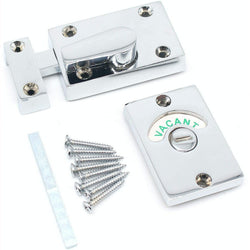 Toilet Indicator Bolt Vacant/Engaged - Polished Chrome - tradefit