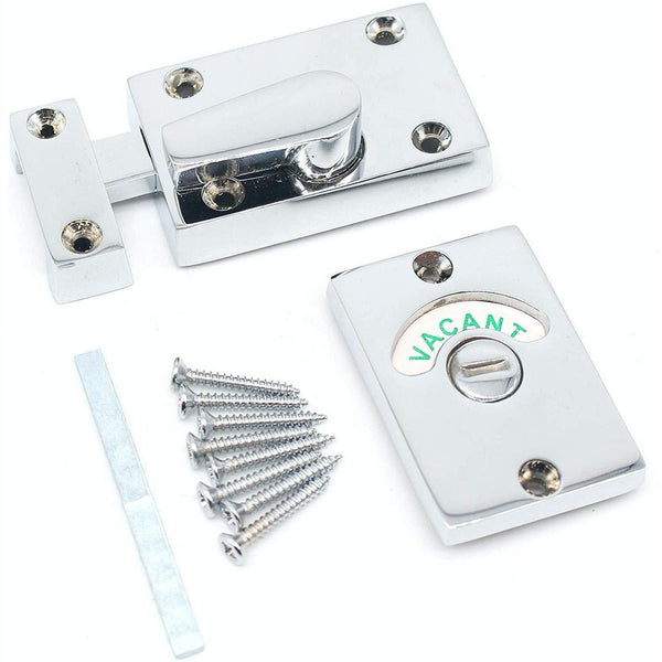 Toilet Indicator Bolt Vacant/Engaged - Polished Chrome - tradefit - Featured Image
