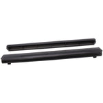 Trickle Window Slot Vent Set Inside & Out - 415mm - 4191mm²EA - Black - Pack of 50 - tradefit - 1