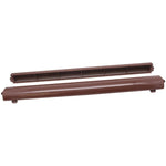 Trickle Window Slot Vent Set Inside & Out - 415mm - 4191mm²EA - Brown - Pack of 50 - tradefit - 1
