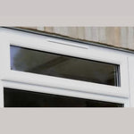 Trickle Window Slot Vent Set Inside & Out - 415mm - 4191mm²EA - White - Pack of 50 - tradefit - 7