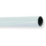 Wardrobe Rail - 2500mm x 25mm - White - tradefit - 1
