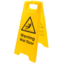 A - Board Warning Wet Floor 620x290mm - tradefit
