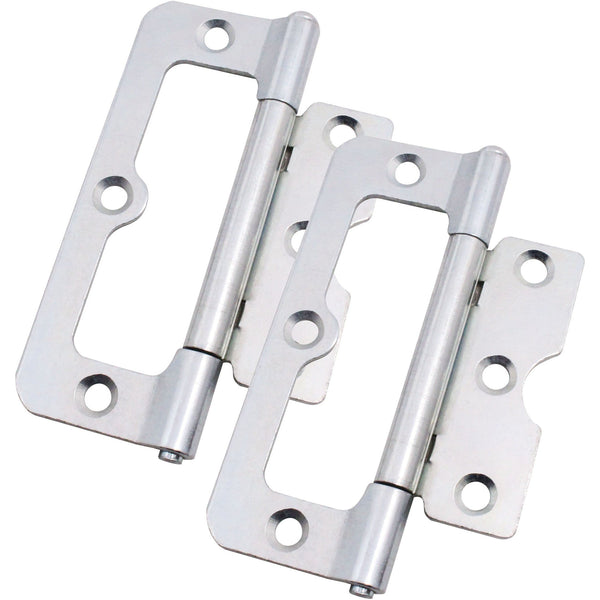 Loose Pin Hurlinge Cabinet Hinge - 102mm - Zinc Plated - Pair - EXCLUDING Screws - tradefit - Featured Image